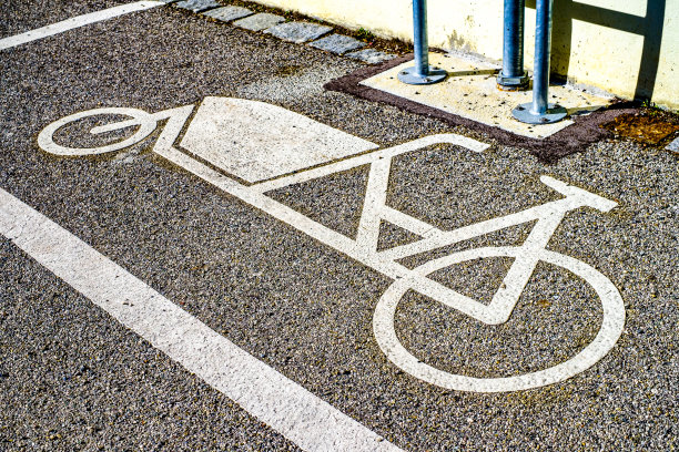 德国的货运自行车停车场图片下载