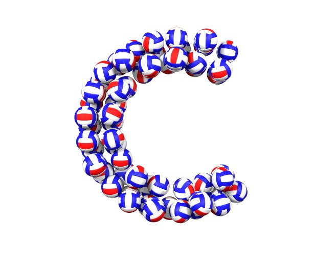 排球主题字体图片下载