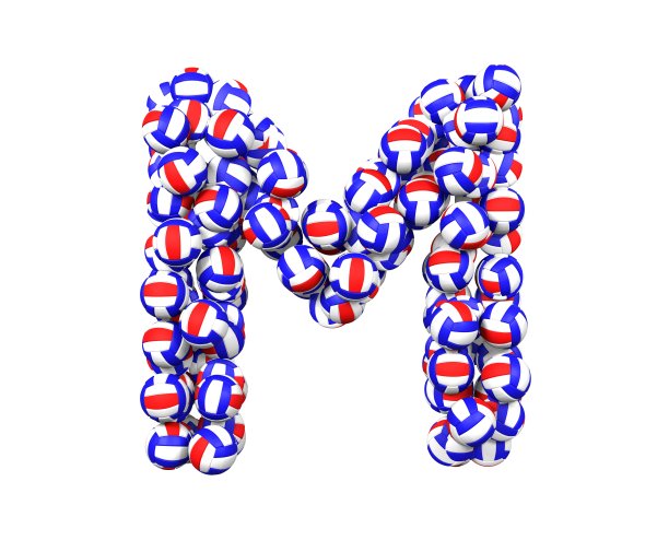 排球主题字体图片下载