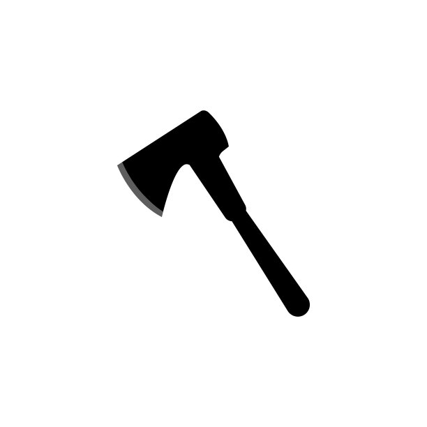 斧头图标设计模板矢量插画图片下载
