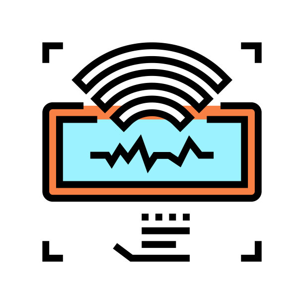 通讯联系彩色图标矢量插图图片下载