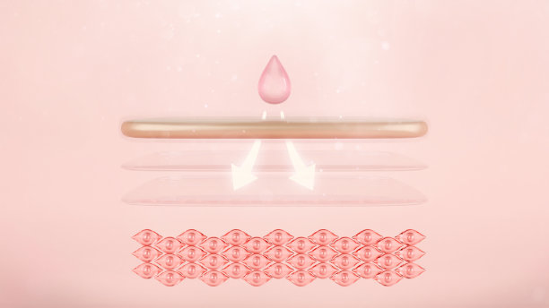 血清滴入皮肤层处理细胞图片下载