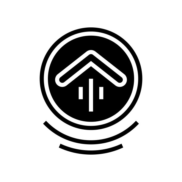 向上滚动的glyph图标矢量图图片下载