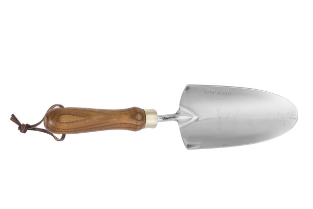 花园铲在白色背景。图片下载