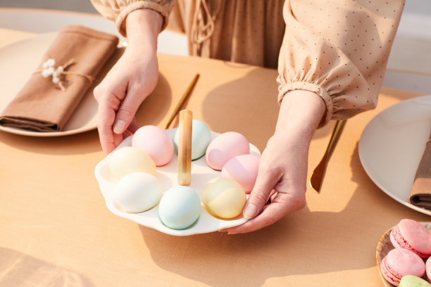 复活节表背景接近图片下载