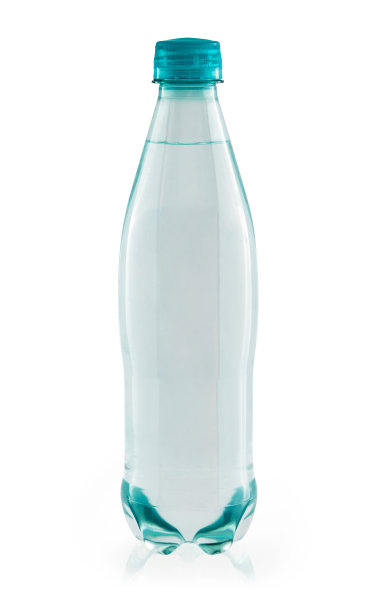 透明玻璃瓶装清水隔离图片下载