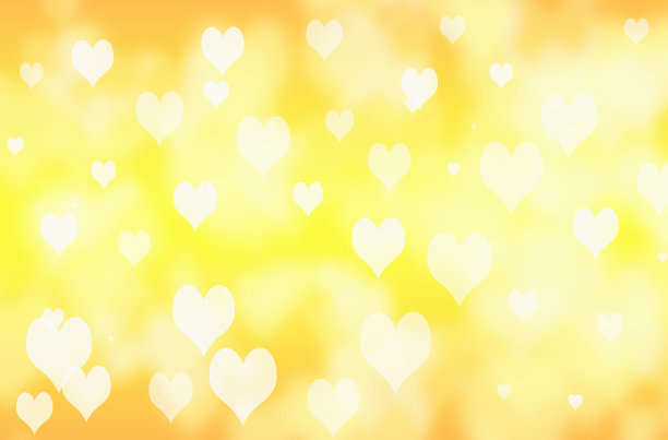 情人节或婚礼背景用心形。装饰，浪漫的爱情散景背景。三维演示图片下载