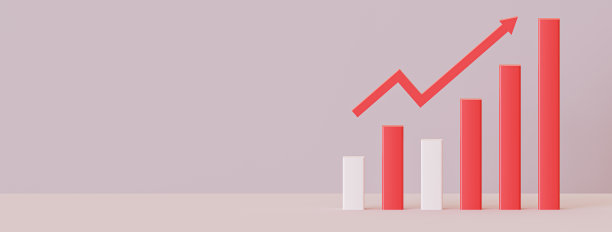 油价，增长成功的上升曲线图。商业和金融。三维渲染图片下载