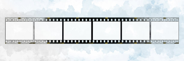 带有空白空间的胶片条带纹理图片下载