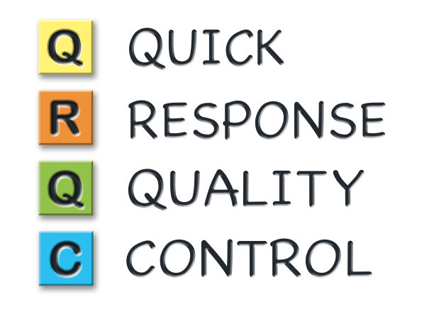 QRQC首字母在彩色三维立方体的意义图片下载