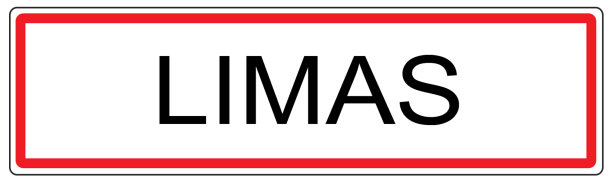 法国利马市交通标志插图图片下载