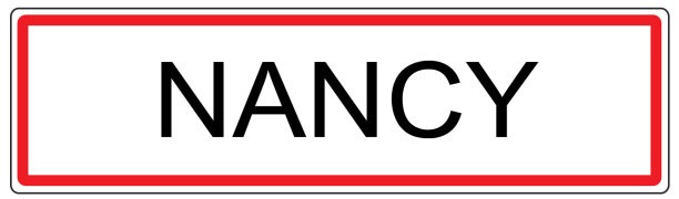 法国南茜市交通标志插图图片下载