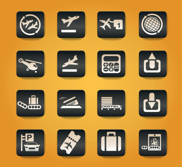 机场的符号图片下载