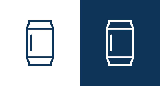 网页和移动的瓶子图标图片下载