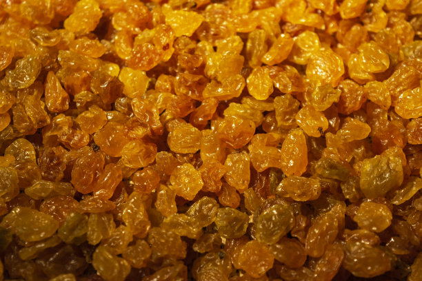 金色(黄色)葡萄干图片下载