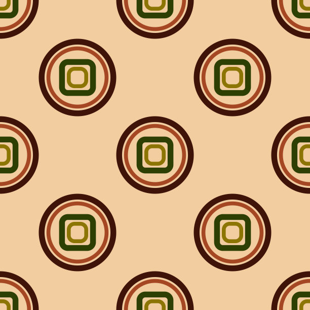 无缝复古图案壁纸图片下载