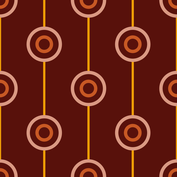 无缝复古图案壁纸图片下载