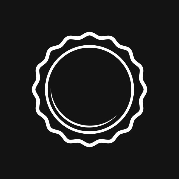 草图邮票图标圆矢量股票插图。每股收益10图片下载