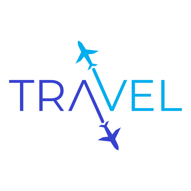 旅行,飞机飞行。矢量图标模板图片下载