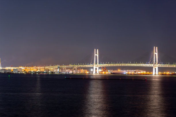 神奈川县横滨市西区夜景图片下载