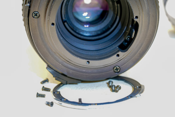 清洁和拆卸镜头为摄影其组成部分图片下载