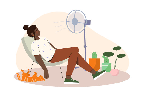 疲惫的年轻女子懒洋洋地躺在扶手椅抽象概念图片下载