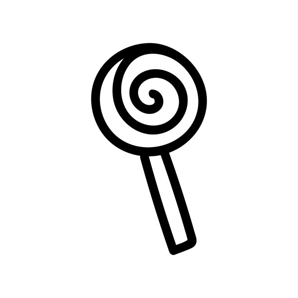 涂鸦风格的糖果草图矢量格式。图片下载