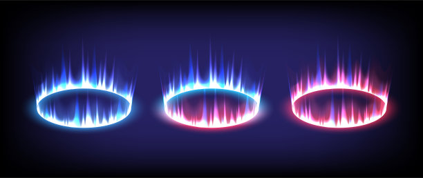 发光HUD中的科幻高科技舞台集合。全息传送门旋涡科学未来之光。魔法扭曲门在游戏幻想。霓虹灯环形传送平台。GUI, UI虚拟现实用户图片下载