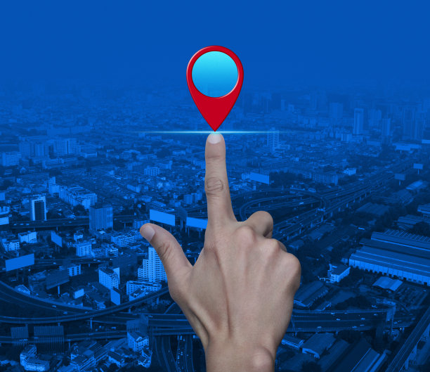 地图指针导航概念图片下载