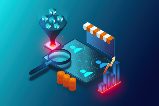 客户数据平台概念- CDP - AdTech - 3D插图图片下载