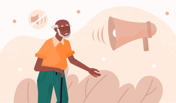 耳聋的概念图片下载