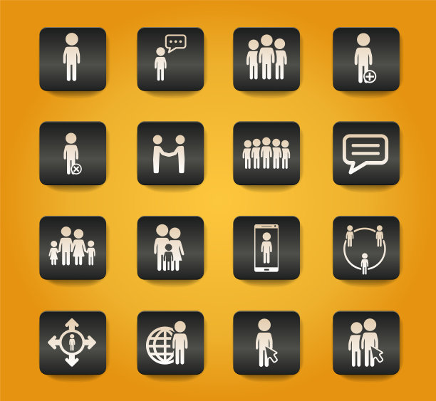 社会简单的图标图片下载