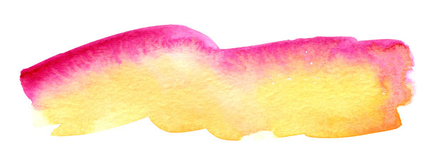 彩色水彩形状孤立在白色上图片下载