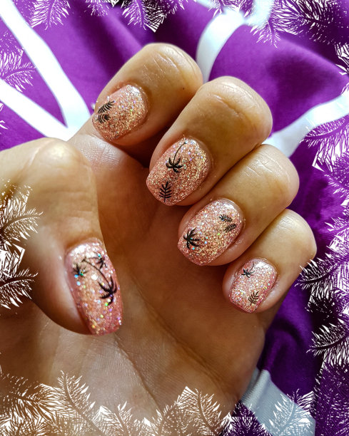 指甲，指甲设计，UV凝胶指甲图片下载