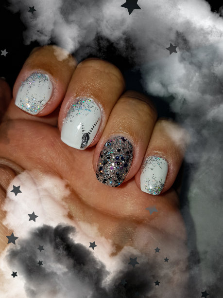 指甲，指甲设计，UV凝胶指甲图片下载