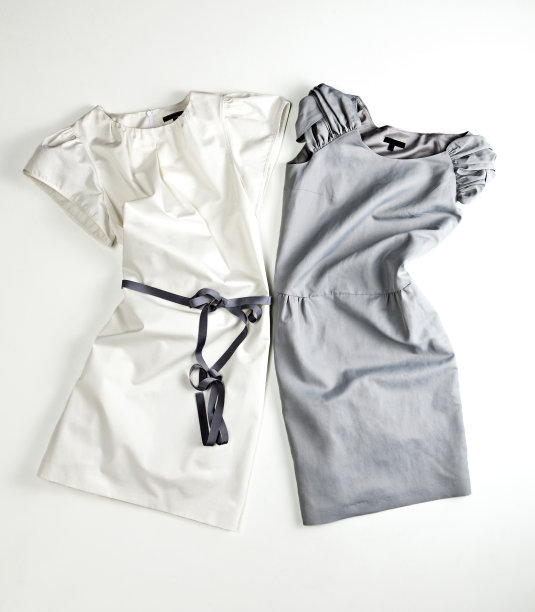 白色背景上的时装图片下载