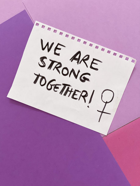 关于妇女节的紫色背景图片下载