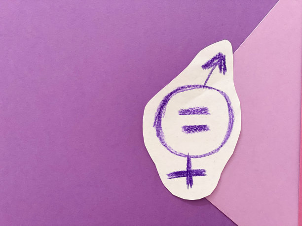 关于妇女节的紫色背景图片下载