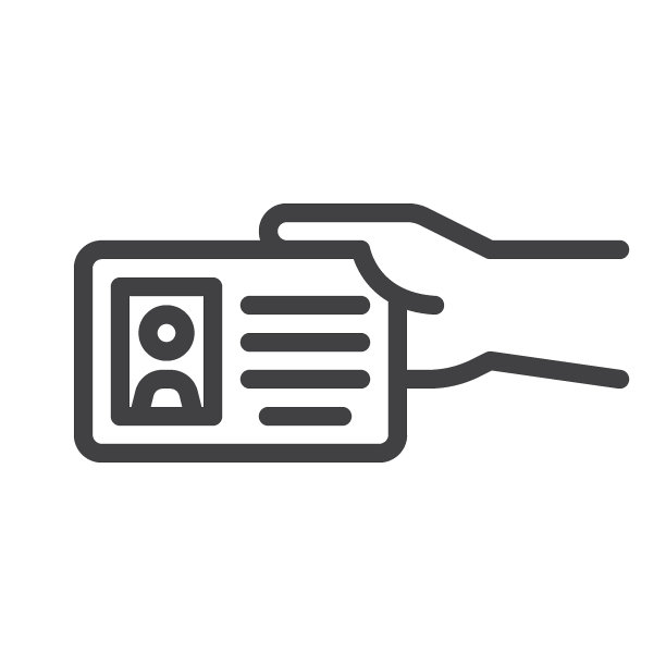 手持标识牌行图标图片下载