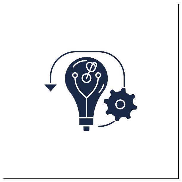 反向创新字形图标图片下载