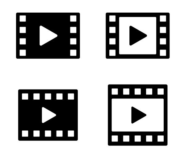 电影和播放图标materialv设置图片下载