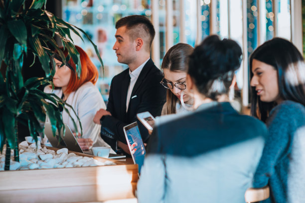 商业伙伴会面图片下载