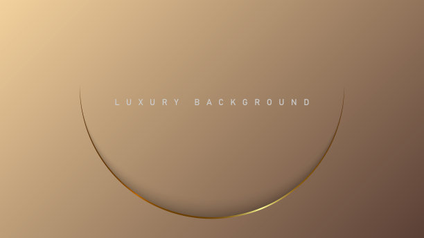 玫瑰奢华背景搭配黄金元素，纸概念设计图片下载