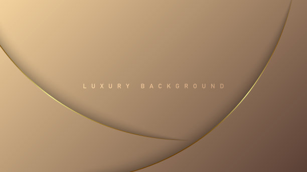 玫瑰奢华背景配以金元素，纸概念图片下载