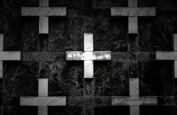 带有十字架的坟墓图片下载