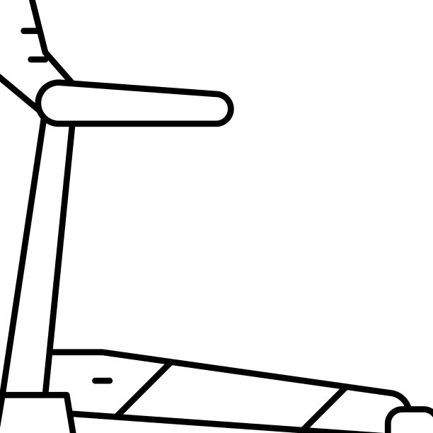 跑步机设备生产线图标图片下载