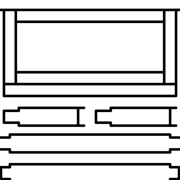 框架langstroth养蜂线图标图片下载