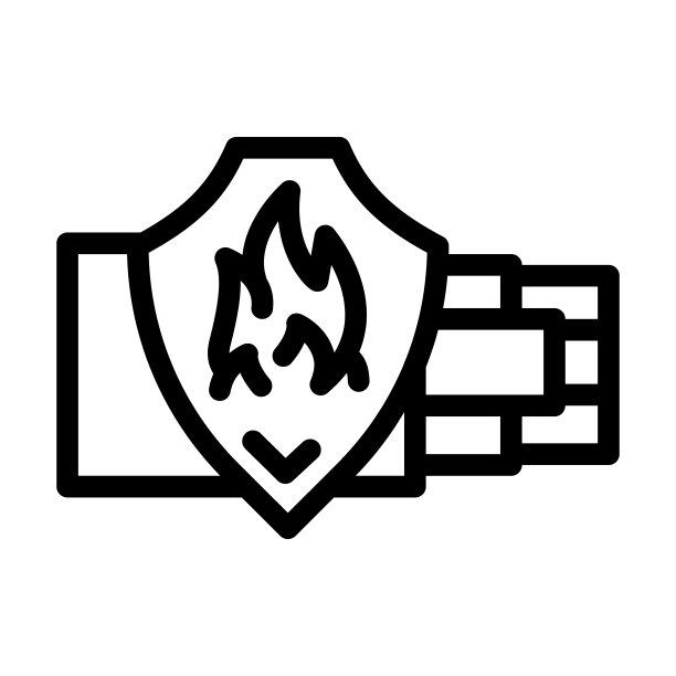 耐火电缆线图标矢量图图片下载