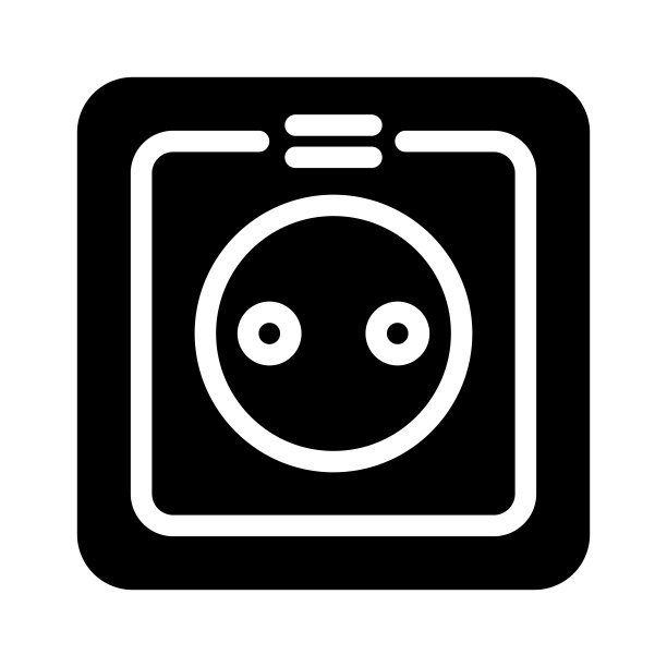 直流电源符号图标矢量图图片下载