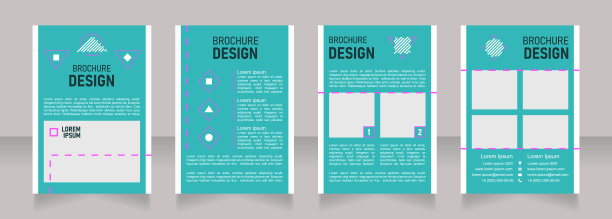 静置空白宣传册设计图片下载